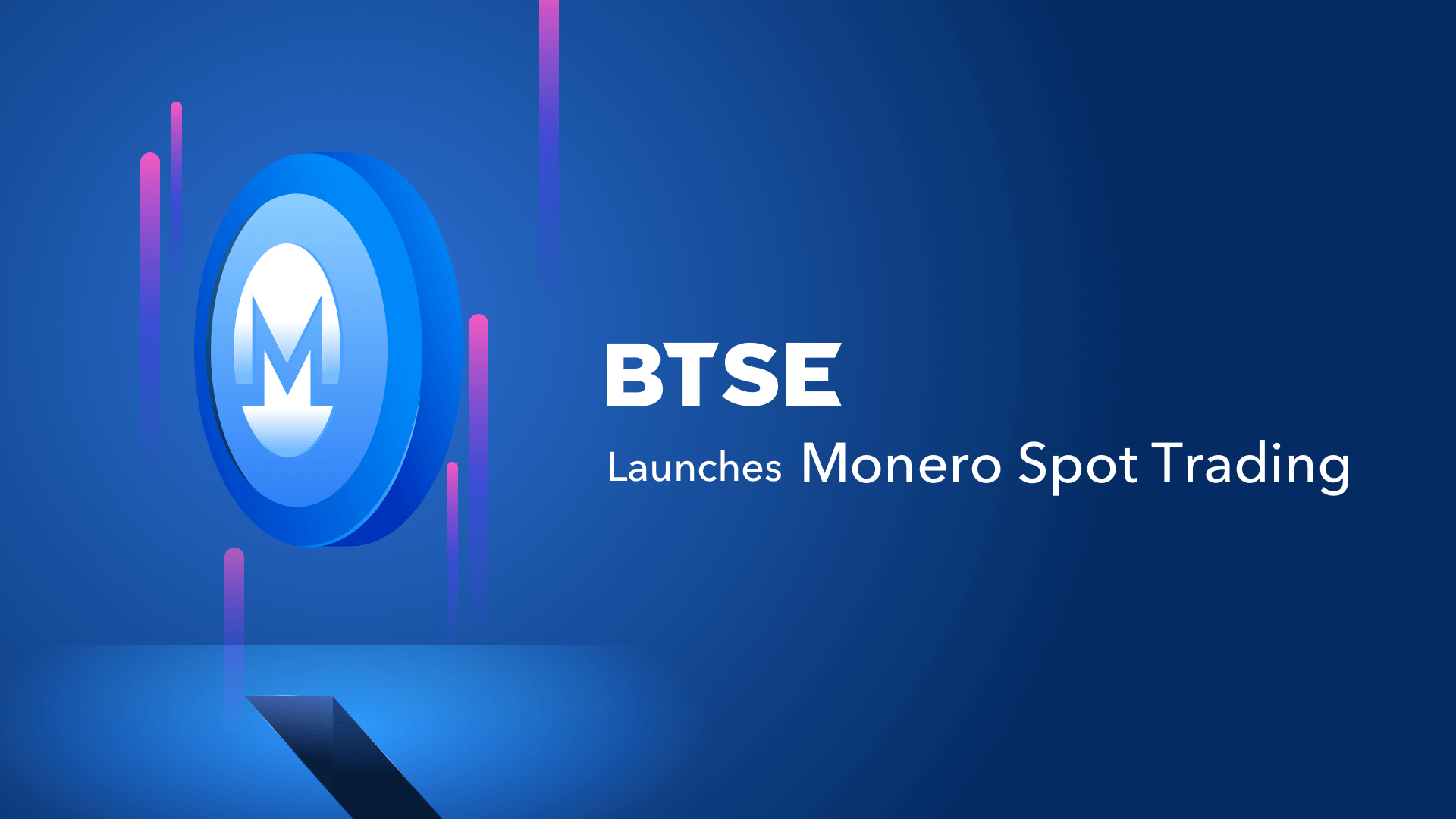 BTSE Launches Monero Spot Trading