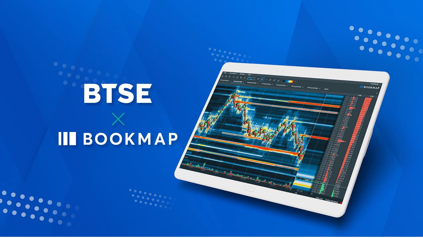 BTSE Partners with Trading Platform Bookmap for Visual Liquidity Addons