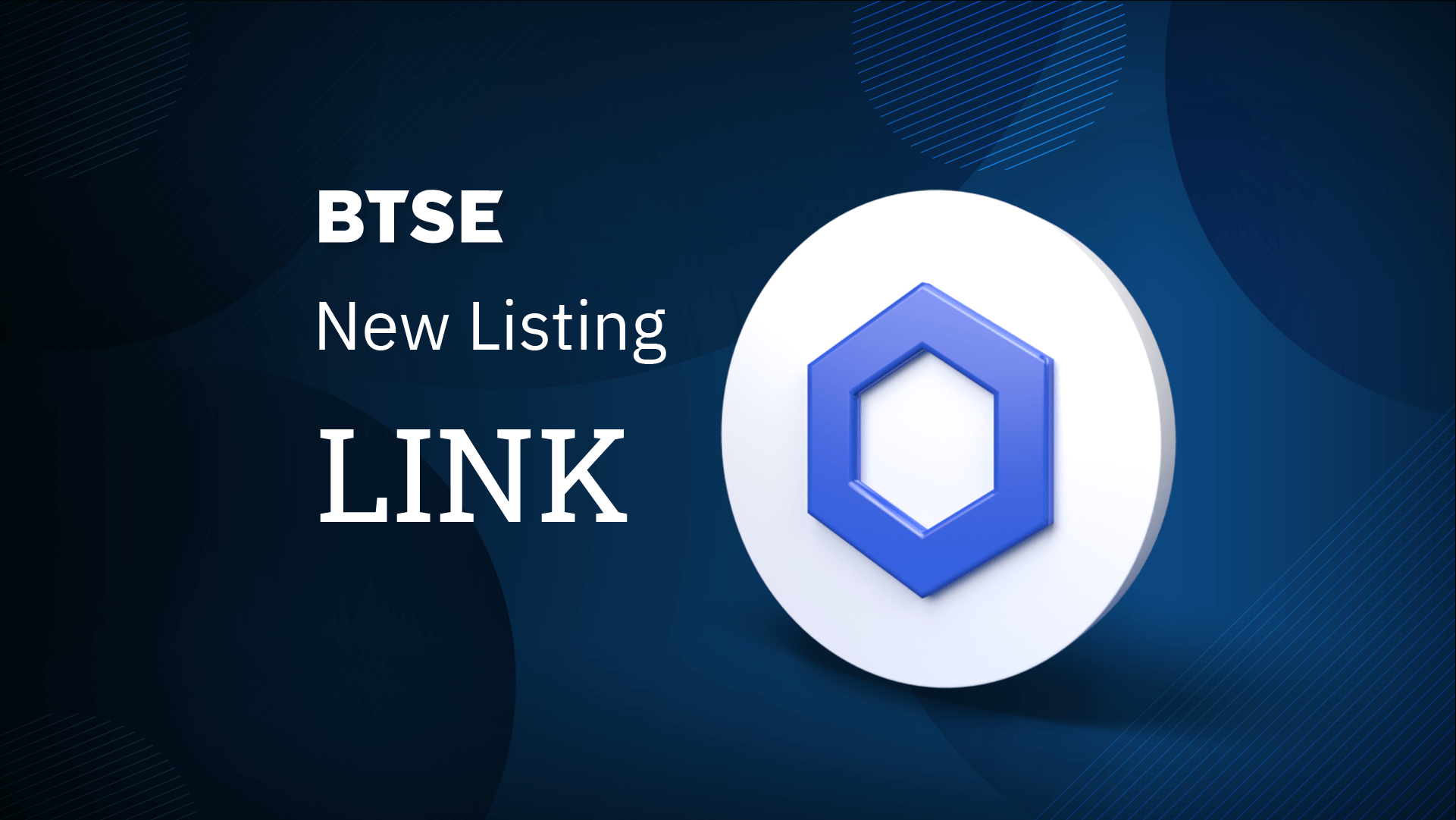 BTSE Exchange Announces the Inclusion of LINK Token