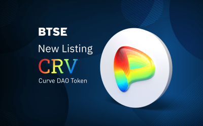 BTSE Adds Curve DAO Token (CRV) to Token Range