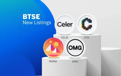 BTSE Lists CELR, CVX, MANA, and OMG