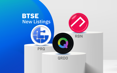 BTSE Welcomes PRQ, QRDO, and RBN