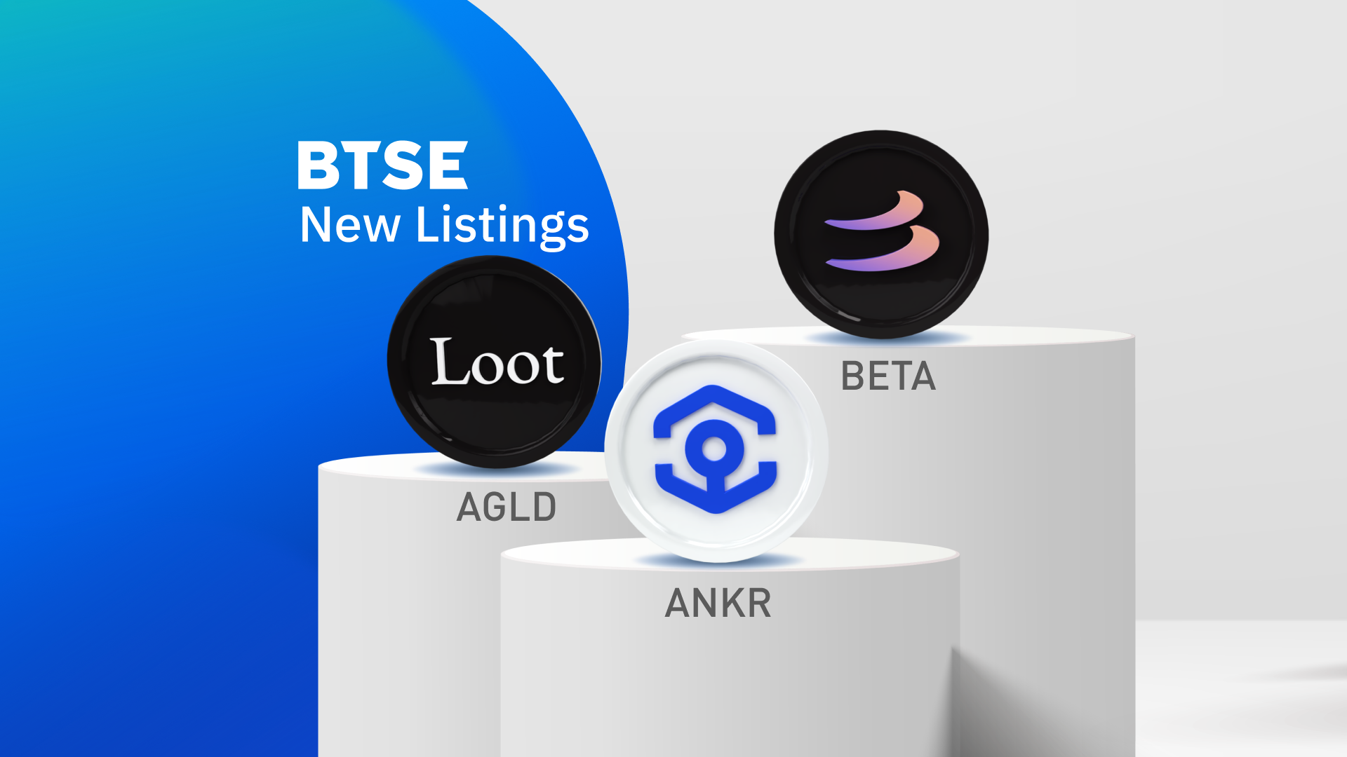 BTSE Lists AGLD, ANKR and BETA