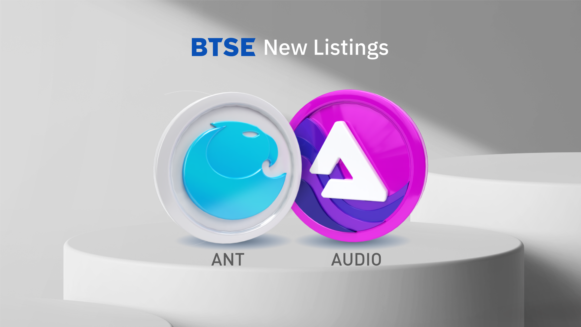 BTSE Lists ANT and AUDIO