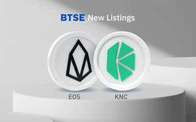 BTSE Welcomes EOS and KNC