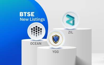 BTSE Welcomes OCEAN, YGG and ZIL