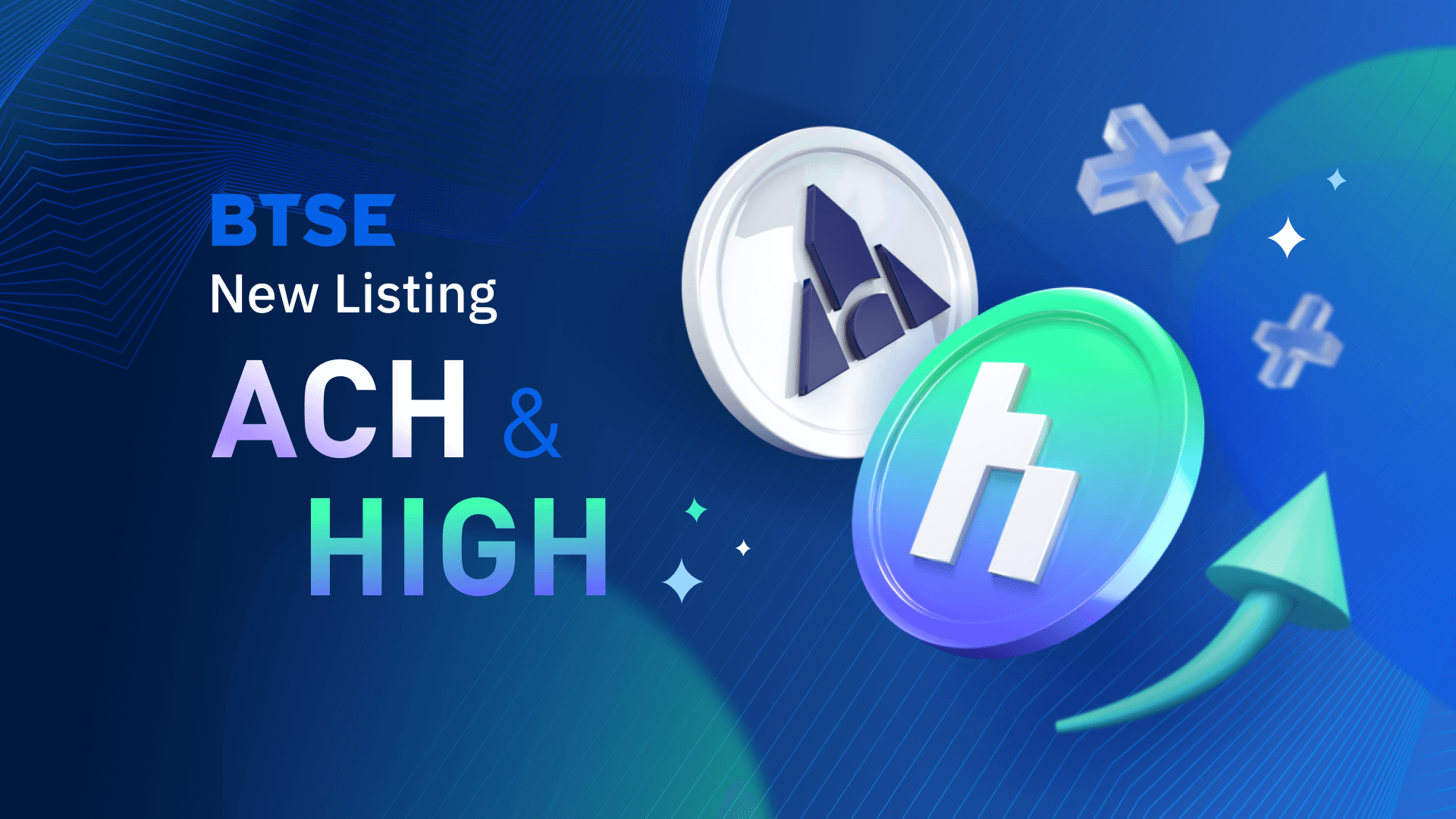 BTSE Lists ACH and HIGH