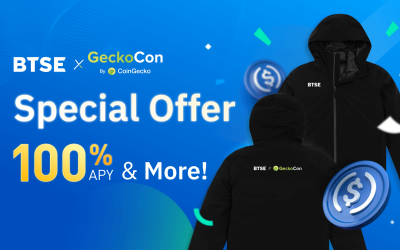 BTSE x GeckoCon 2022: 100% APY Special