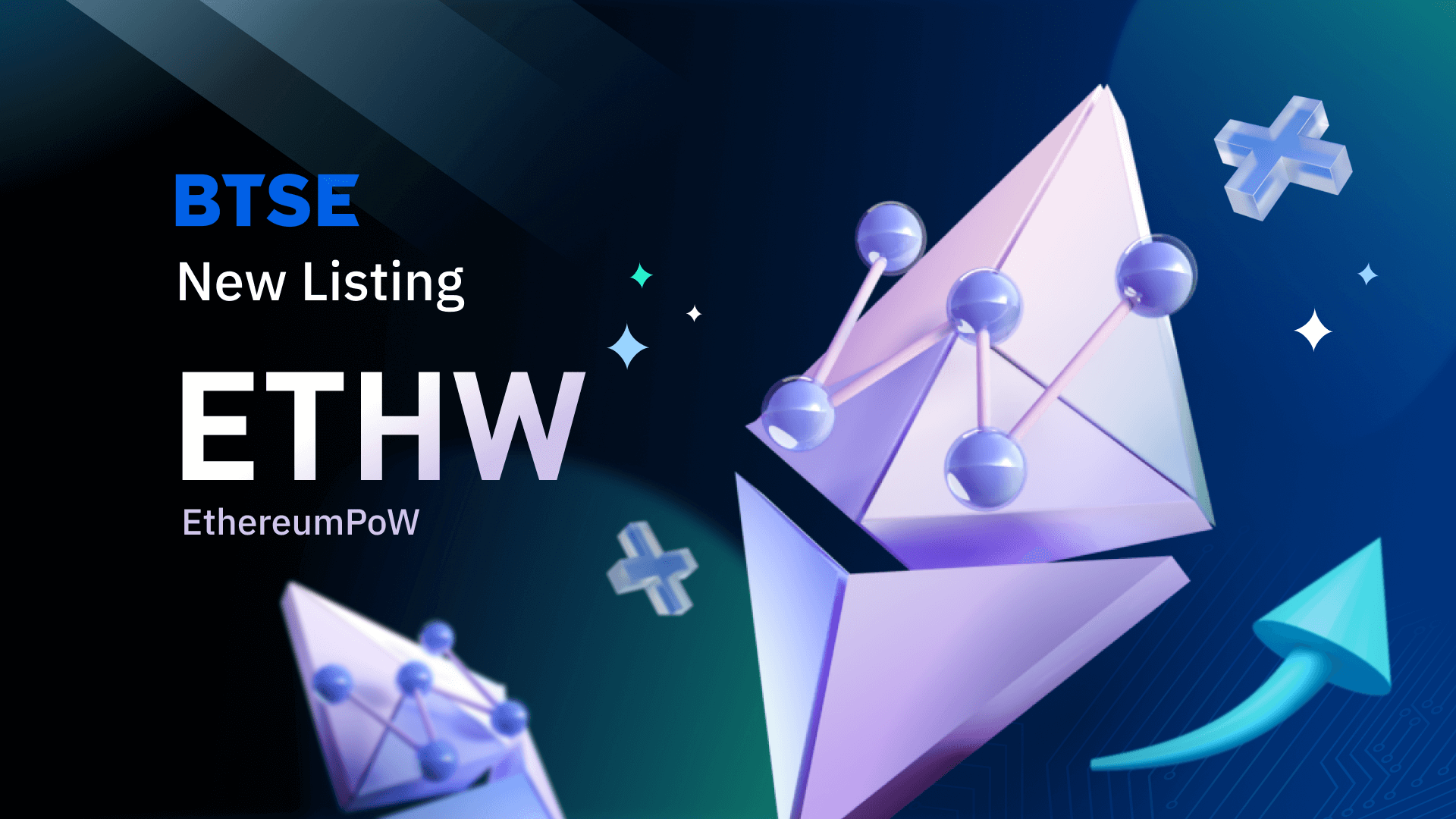 BTSE Lists Proof of Work Ethereum: ETHW