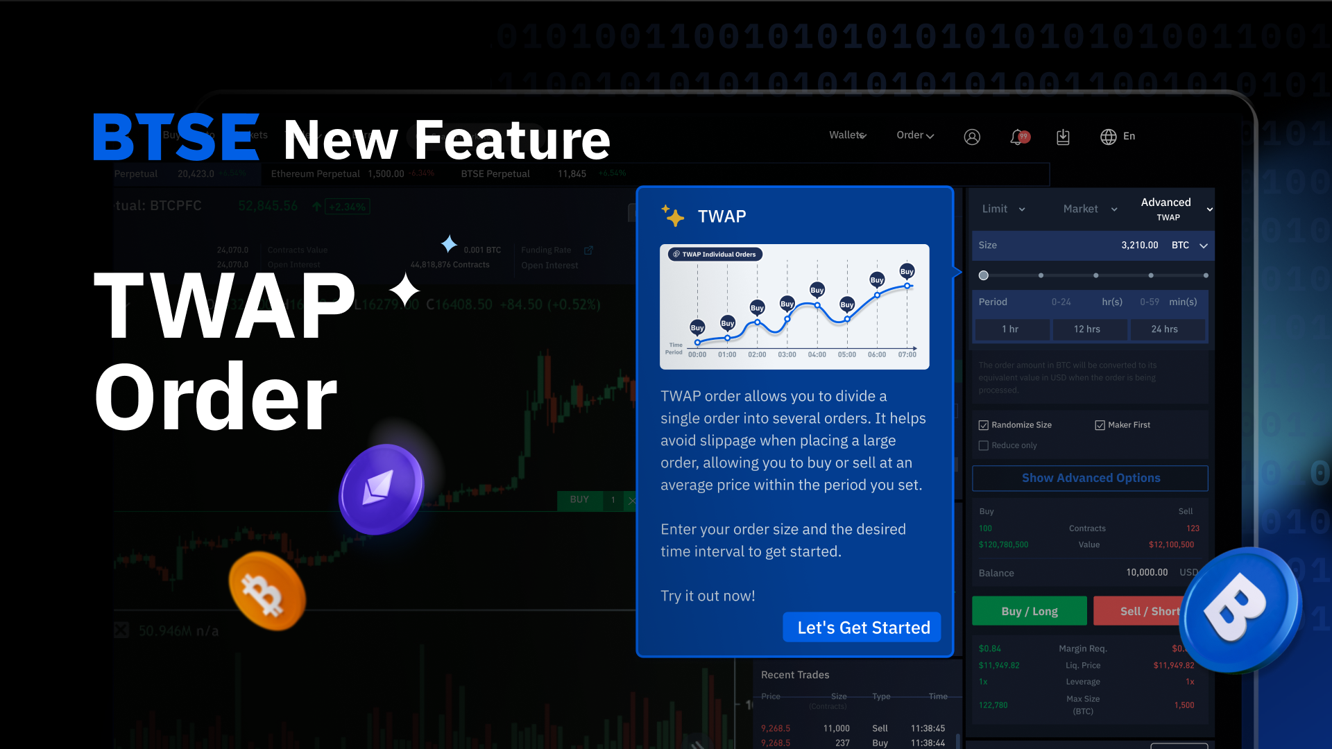 BTSE Launches TWAP Order: What It Is and How It Works