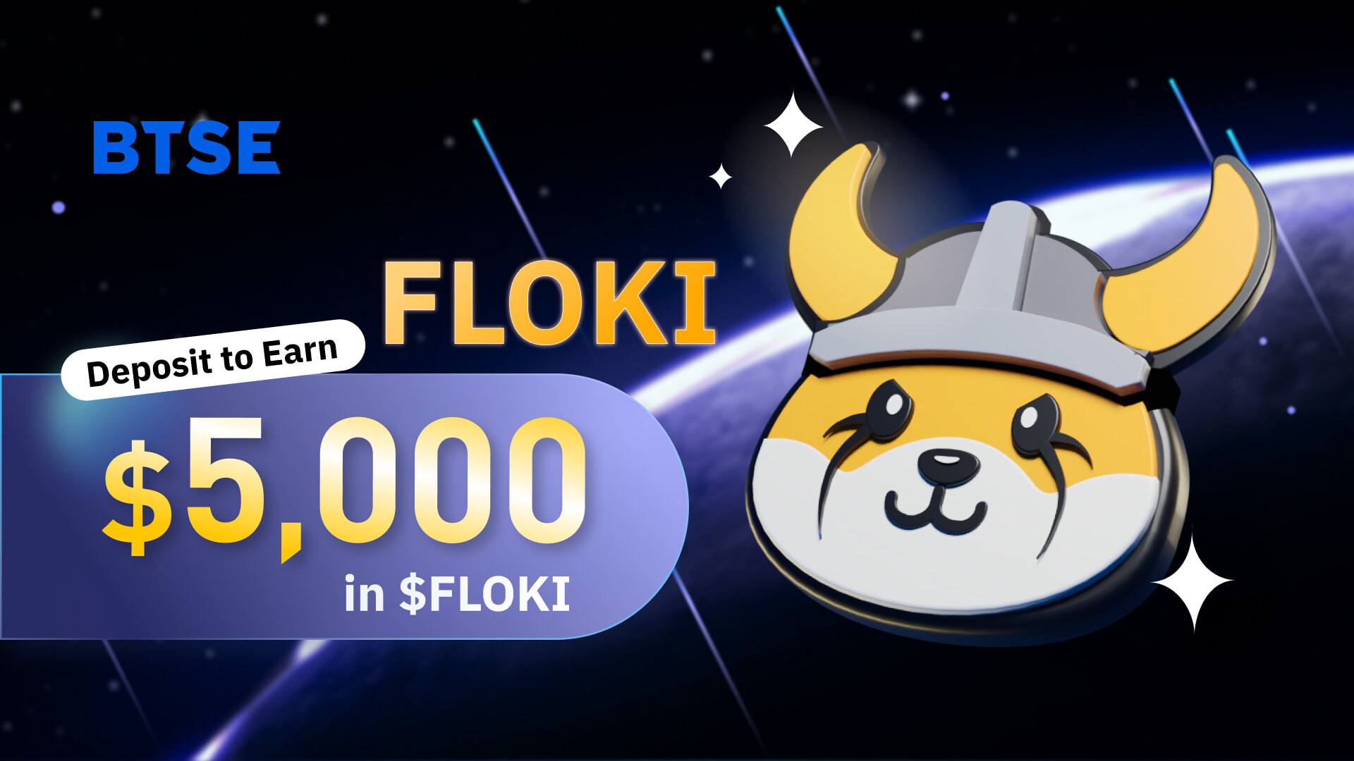FLOKI AIRDROP EVENT! Deposit to Earn $5,000 in FLOKI!