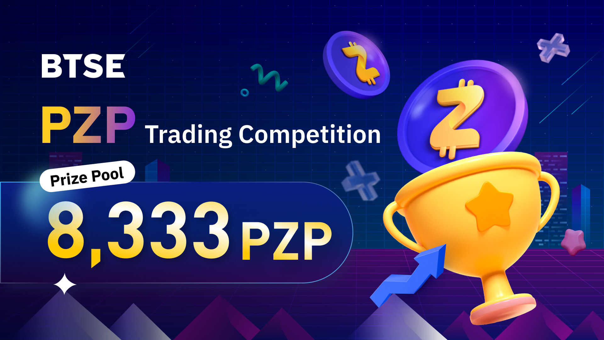PZP Trading Competition! Trade to Share 8,333 PZP Tokens!