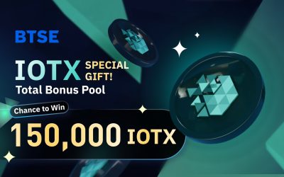 Join Us in Welcoming IOTX with a Massive 150,000 IOTX Token Giveaway!