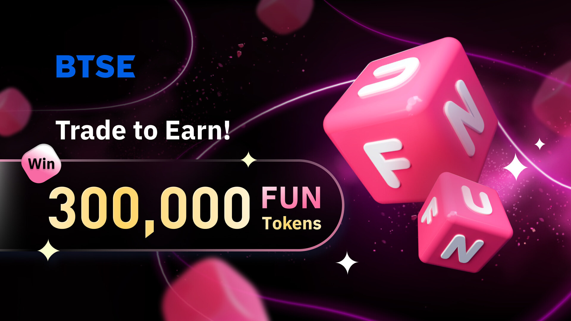 Unleash the FUN: Trade & Triumph in Our 300,000 FUN Token Giveaway!