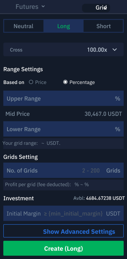 BTSE Futures Grid Trading Bot