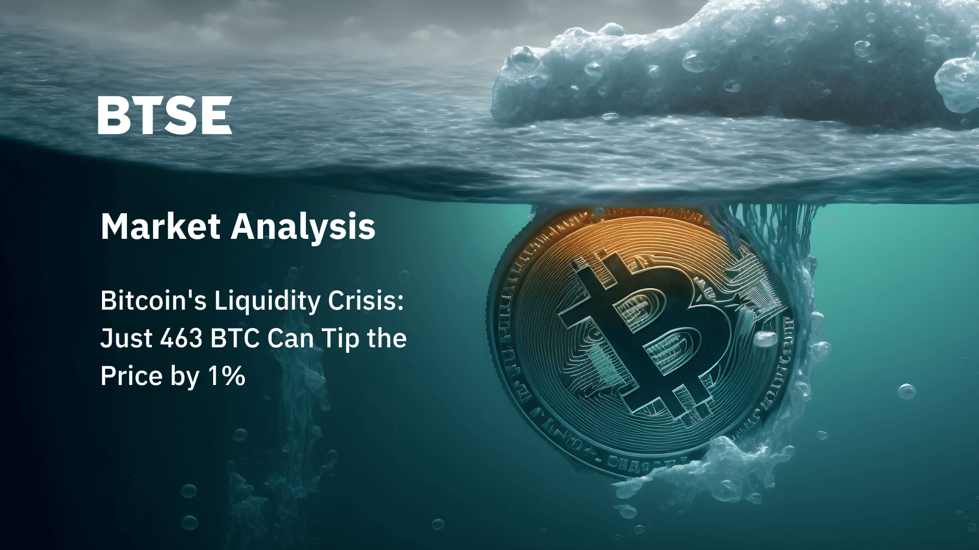 Bitcoin's Liquidity Crisis: Just 463 BTC Can Tip the Price by 1%