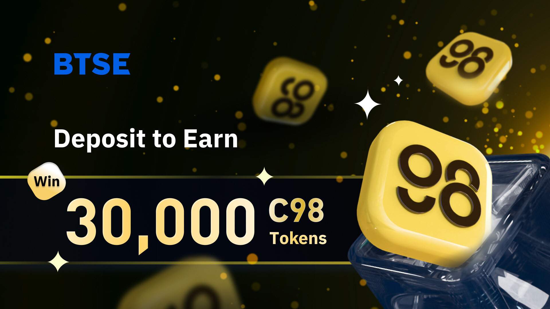 Deposit and Stand a Chance to Win C98 Tokens!