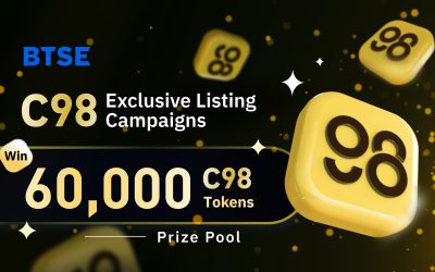 Celebrate Coin98’s BTSE Debut: Win from a 60,000 C98 Token Prize Pool!