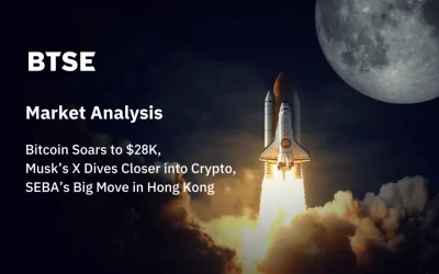Bitcoin Soars to $28K, Musk’s X Dives Closer into Crypto, SEBA’s Big Move in Hong Kong