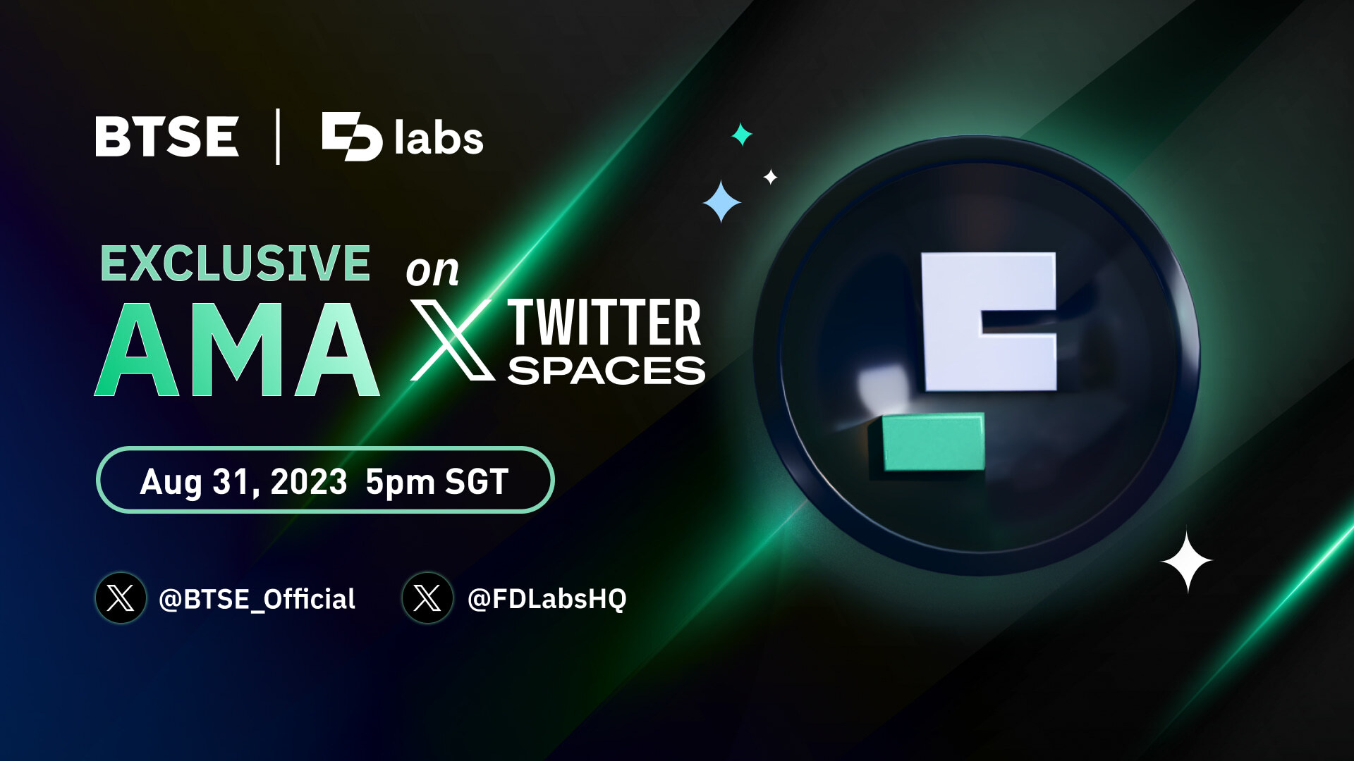 BTSE x First Digital Labs: Exclusive AMA on X Spaces