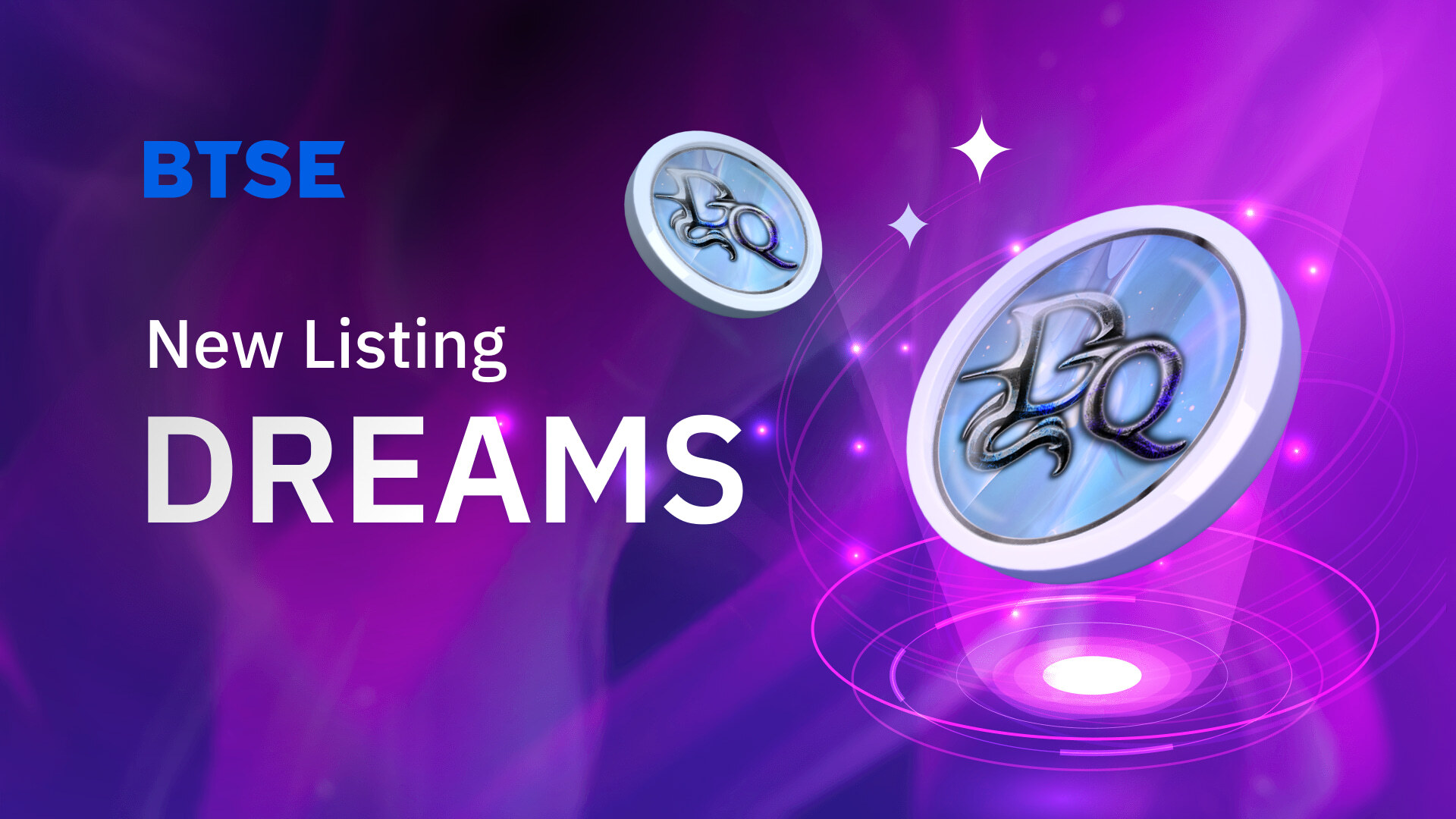 BTSE Will List Dreams Quest (DREAMS) on September 11, 2023