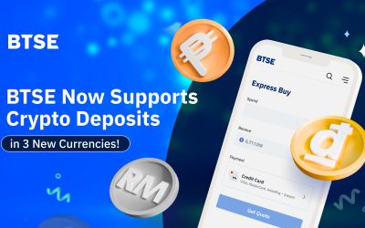 Exciting News: BTSE Now Supports Crypto Deposits in 3 New Currencies!