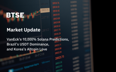VanEck’s 10,000% Solana Predictions, Brazil’s USDT Dominance, and Korea’s Altcoin Love