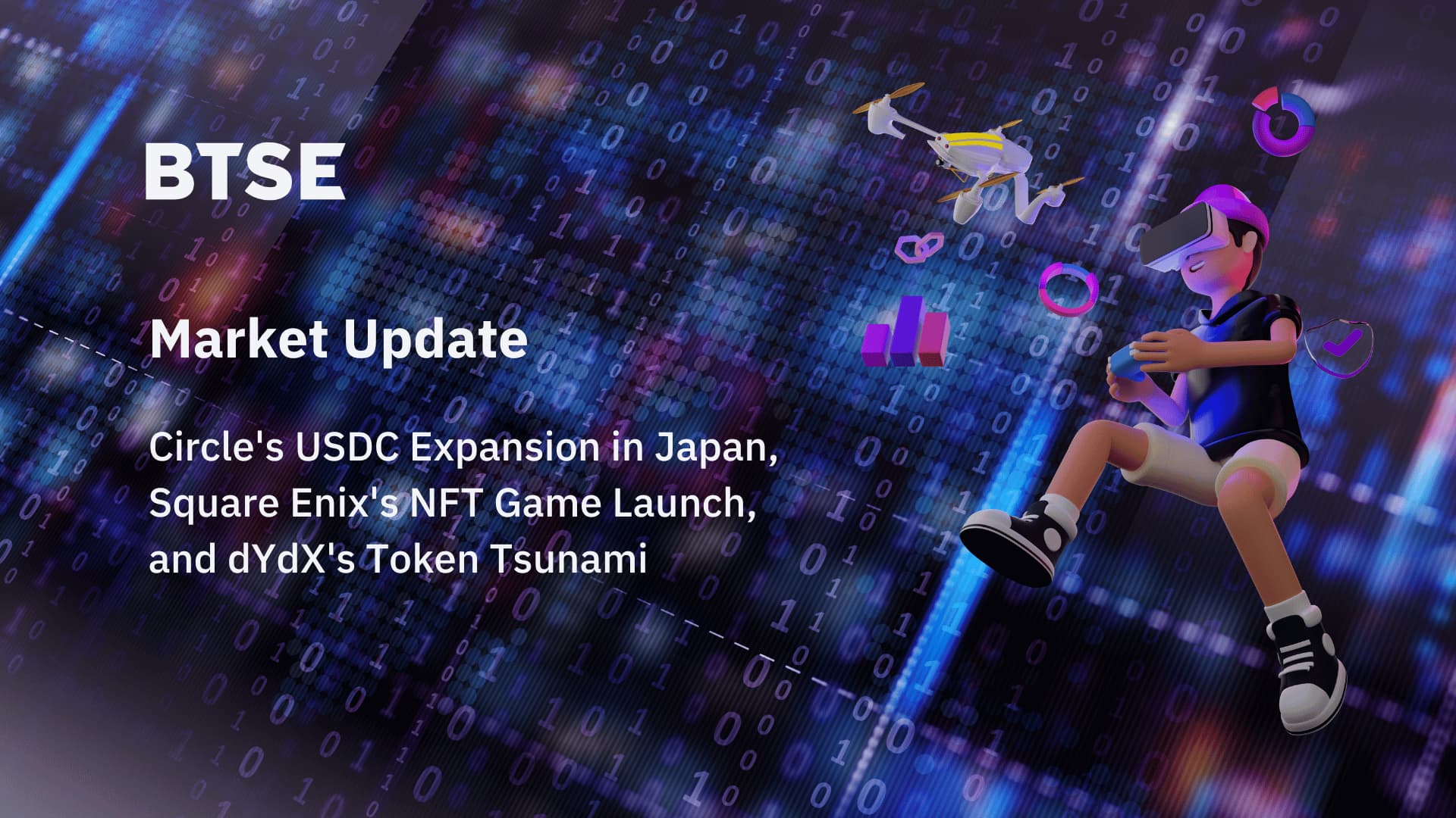 Circle’s USDC Expansion in Japan, Square Enix’s NFT Game Launch, and dYdX’s Token Tsunami Circle's USDC Expansion in Japan, Square Enix's NFT Game Launch, and dYdX's Token Tsunami