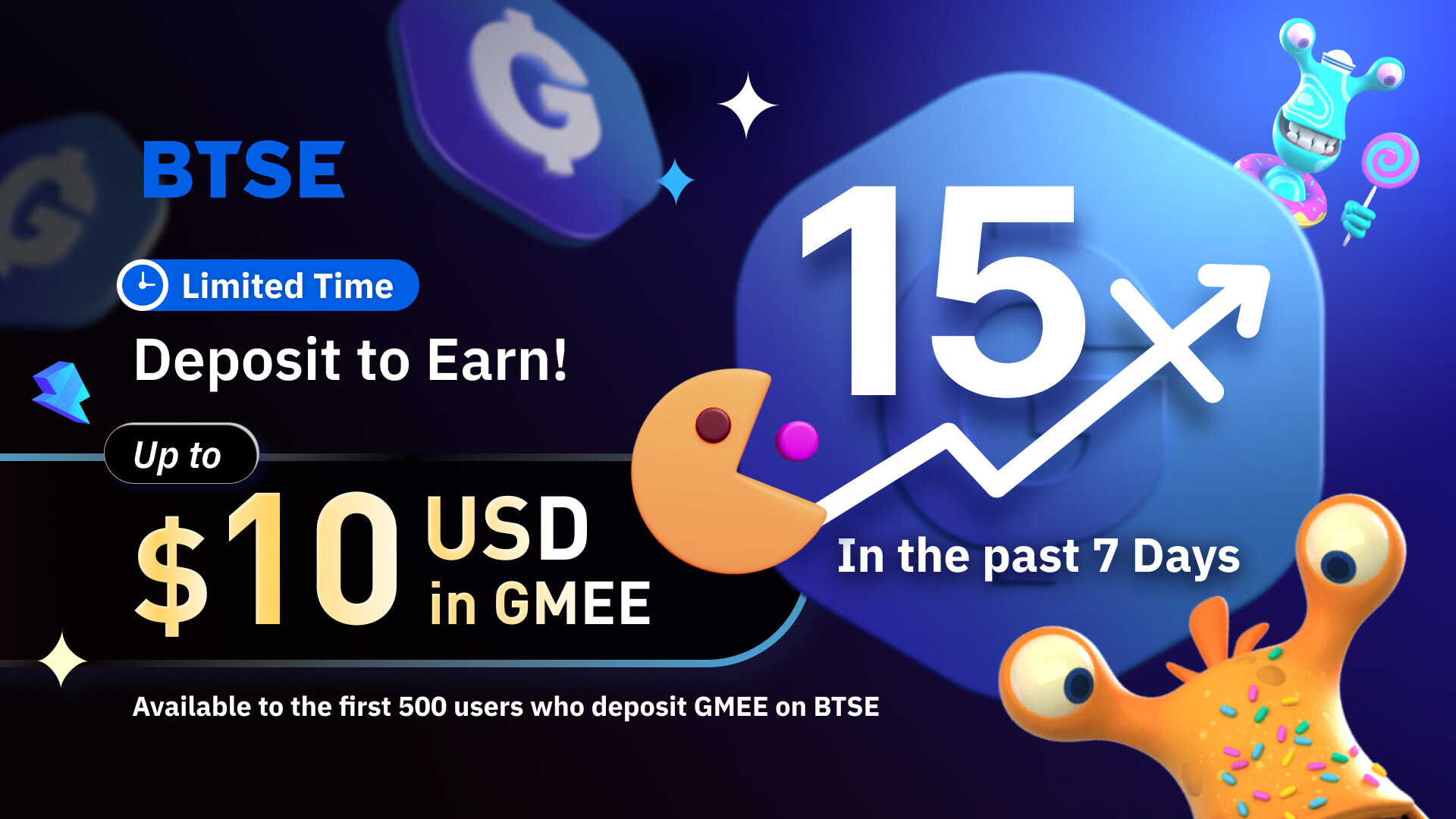 Exclusive GMEE Token Event: Double Your Deposit!