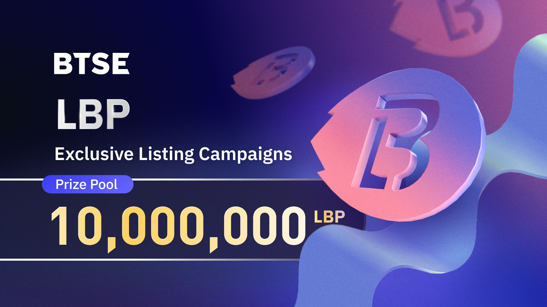 Launchblock.com (LBP) Has Landed on BTSE – Join the Celebrations & Get a Chance to Share in 10,000,000 LBP Tokens!