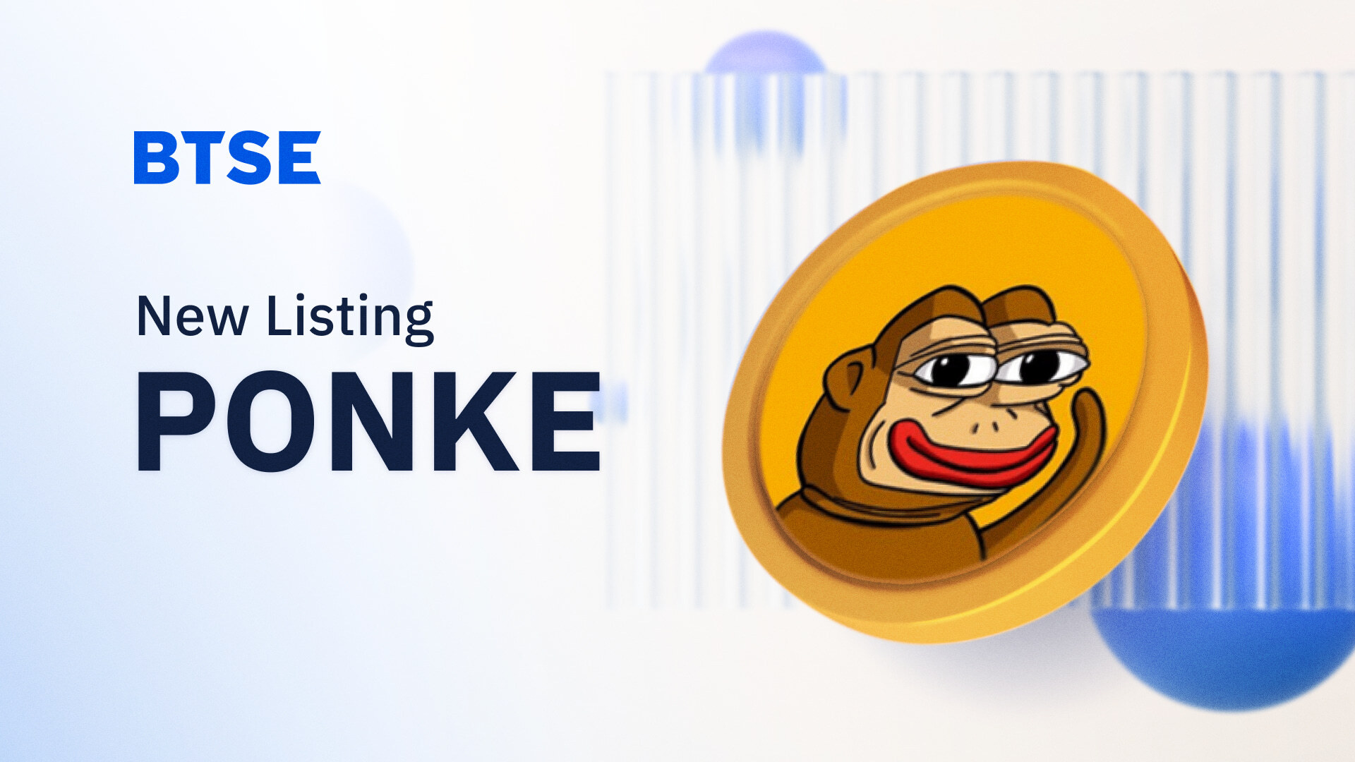 BTSE Will List Ponke (PONKE) on January 26, 2024