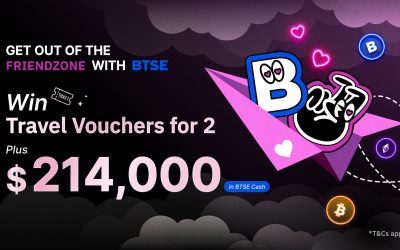 Share the Love with BTSE and Friendzone and Stand to Win Travel Vouchers!