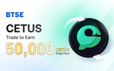 CETUS Is Now Live on BTSE – Get Trading & Get the Chance to Split 50,000 CETUS