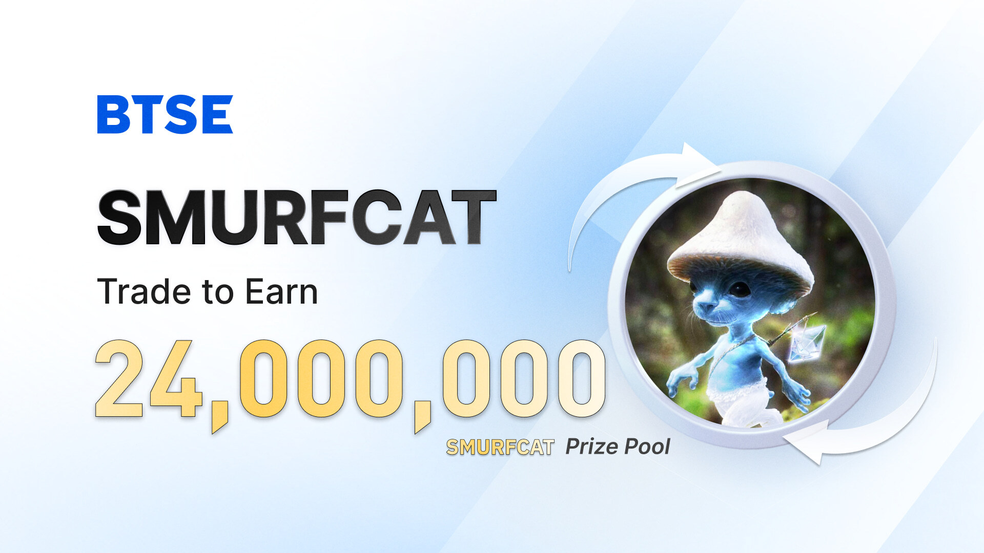SMURFCAT Is Here! Your Chance to Split the 24,000,000 SMURFCAT Prize Pool! SMURFCAT Is Here! Your Chance to Split the 24,000,000 SMURFCAT Prize Pool!