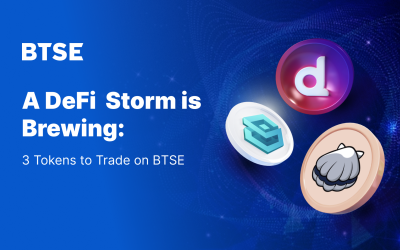 A DeFi Storm is Brewing: 3 Tokens to Trade on BTSE