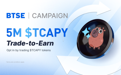 Trade TCAPY Tokens, Get Rewards! | 5 million TCAPY Prize Pool